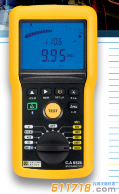 法國CA CA6526絕緣和連續(xù)性測(cè)試儀