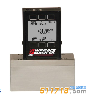 美國ALICAT  MW/MCW Whisper 系列 低壓損質(zhì)量流量計
