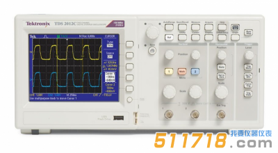 美國Tektronix(泰克) TDS2012C數字存儲示波器