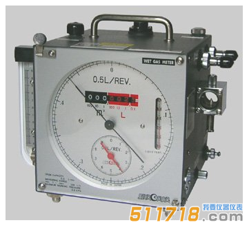 日本品川 W-NK-5B防腐型濕式氣體流量計(jì)