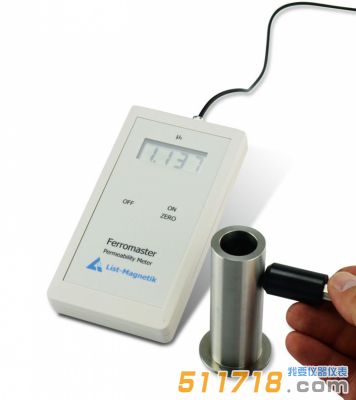 德國LIST FERROMASTER數顯磁導率儀