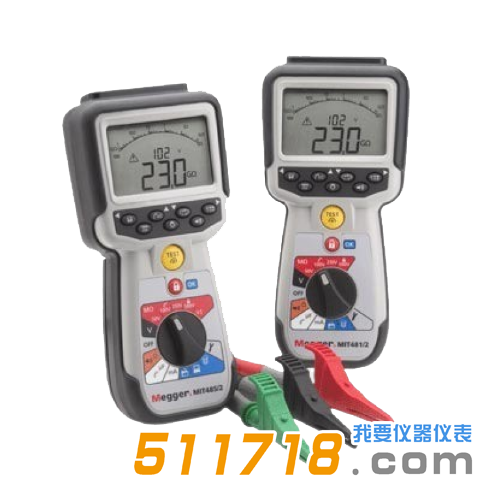 美國Megger MIT481/2和MIT485/2電訊應用的絕緣和連續性測試儀.png 美國Megger MIT481/2和MIT485/2電訊應用的絕緣和連續性測試儀.png